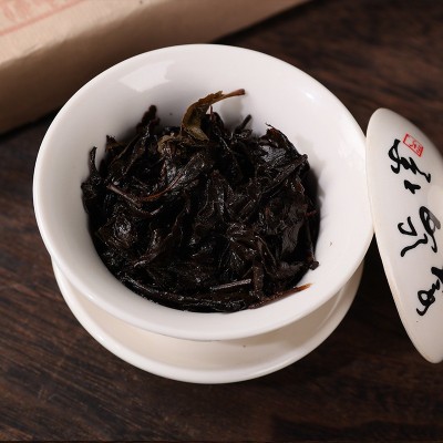 厂货批发 湖南安化黑茶黑砖茶1kg十年陈料原叶黑砖茶叶安华黑茶图3