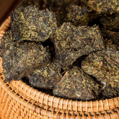 厂家批发 泾阳茯茶 陕西特产 黑茶茯砖茶 蛹虫草茯茶 360g图4