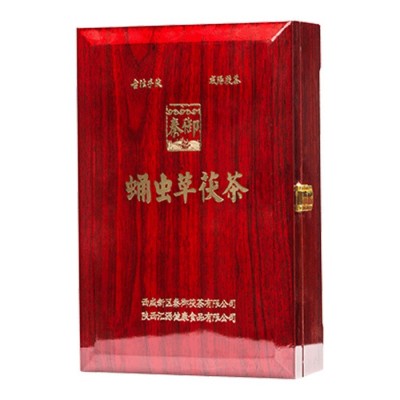 源头厂家批发茯茶 陕西特产 黑茶茯砖茶 礼盒装图5