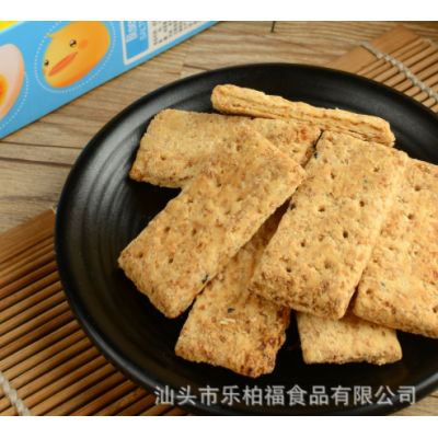 乐柏福网红咸蛋黄酥方块酥100g盒装办公室零食 量大可议价图3