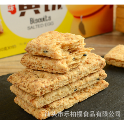 乐柏福网红咸蛋黄酥方块酥100g盒装办公室零食 量大可议价图2