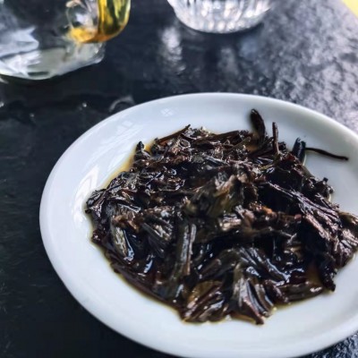 金花六堡茶一级梧州六堡茶菌香顺滑广西黑茶叶批发原厂现货图3