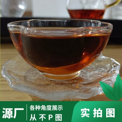 梧州原种六堡茶农家古法六堡茶醇香七年顺滑散装茶叶批发现货图2