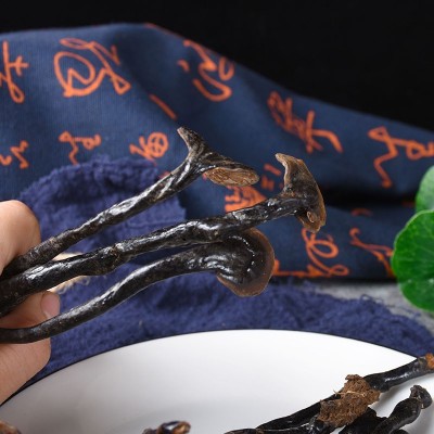 冷背中药材批发零售竹灵芝一手货源朱灵芝片整支价格从优一件代发图3