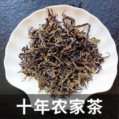 梧州六堡茶陈香农家茶广西黑茶霜降茶散装茶叶批发图3