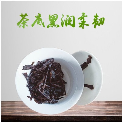 6年六堡茶槟榔香老树茶农家茶老茶头黑茶散装茶叶原厂批发图4