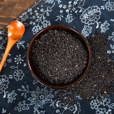 熟黑芝麻 五谷磨坊杂粮代餐粉原料五黑糕点炒芝麻糊食品原料工厂图2