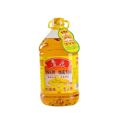 鲁花压榨花生油 调和油5L家用商用食用油桶装厨房炒菜调和油批发图4