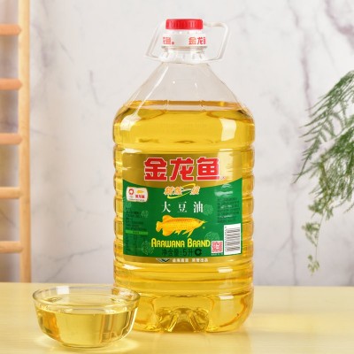 金龙鱼大豆油5L大桶装色拉油植物食用油家用炒菜烹饪厂家现货批发图4
