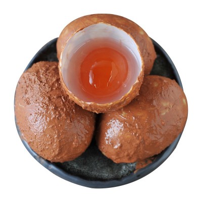 银盏皇生咸鸭蛋 20只装黄泥腌制的咸蛋月饼馅料烘焙原料图5