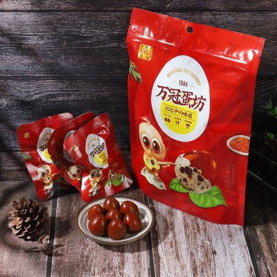 预制菜批发辣五香鹌鹑烤蛋无壳卤蛋螺蛳粉调料包配料菜餐饮厂家图3