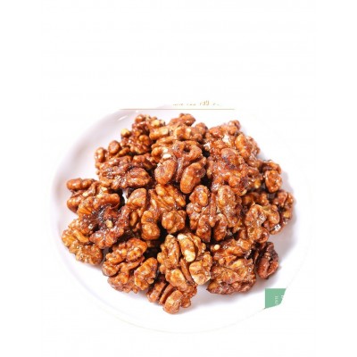 批发琥珀核桃仁500g蜂蜜坚果罐装干果仁小零食山核桃仁新鲜酥脆图5