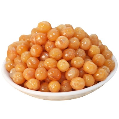 黄金豆油炸豌豆5斤装整箱原味非 去皮豌豆商用即食黄豆1图5