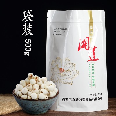湖南特产 湘莲】 莲子干货 500g 莲子 厂家直发 量大从优图4