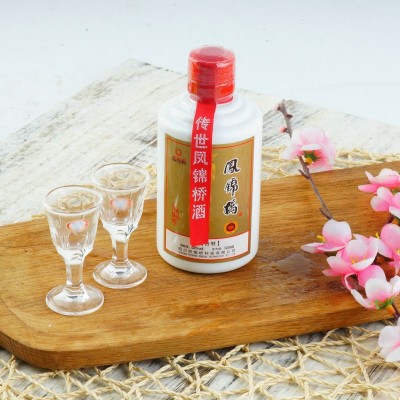 凤锦桥贵州酱香型陈年窖藏小酒125ml单瓶 53度白酒送礼坤沙老窖池图2