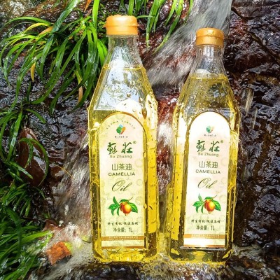 苏庄牌1升山茶油钱江开化特产植物食用油压榨精制油厂家一件代发图2