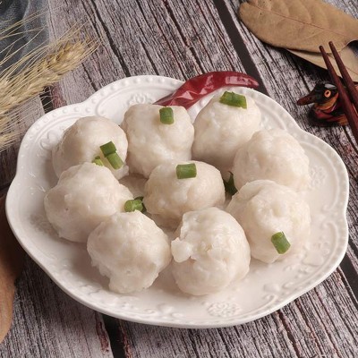 厂家批发汕头墨鱼丸潮汕花枝丸关东煮烧烤火锅丸子商用图3