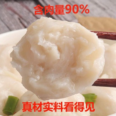 厂家批发汕头墨鱼丸潮汕花枝丸关东煮烧烤火锅丸子商用图3