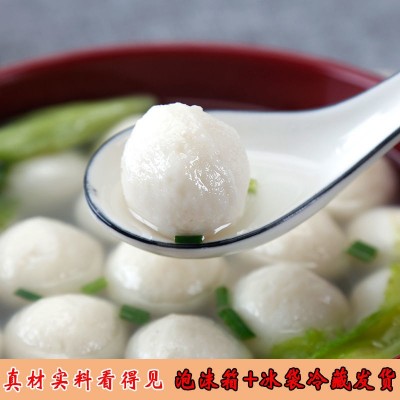 厂家直营批发汕头鱼丸达濠马鲛鱼丸火锅烧烤麻辣烫食材图2