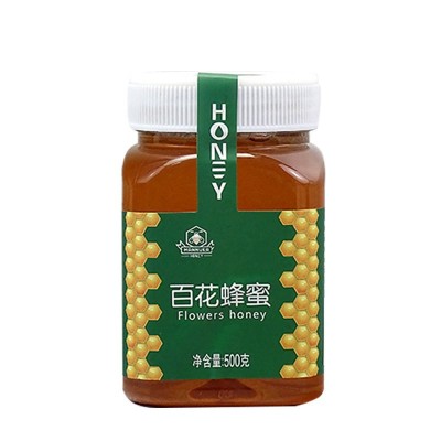 格瑞雅500g瓶装百花蜂蜜原蜜液态土蜂蜜泡水冲饮甜品搭档厂家直供图5