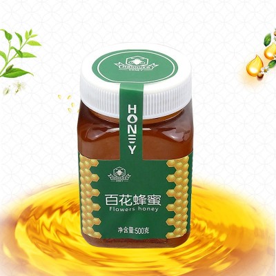 格瑞雅500g瓶装百花蜂蜜原蜜液态土蜂蜜泡水冲饮甜品搭档厂家直供图3