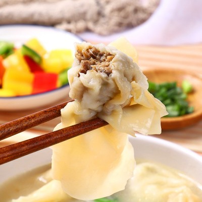 仿荤素肉燕油炸火锅 旺奇龙素食素肉斋食豆制品袋装冷冻食品批发图1