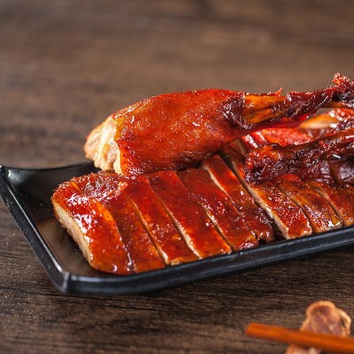 三珍斋招牌酱鸭200g嘉兴特产酱板鸭真空熟食卤味鸭肉零食小吃批发