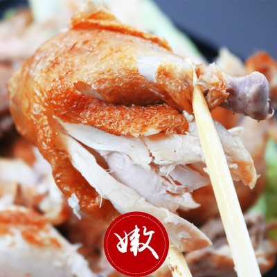 整只德州产扒鸡500g五香脱骨扒鸡山东特产整只烧鸡手撕鸡零食熟食图3