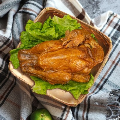 整只德州产扒鸡五香脱骨手撕烧鸡零食小吃熟食山东特产一件代发图2