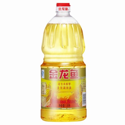 金龙鱼1.8L调和油 花生香型食用植物调和油1.8L*6新老包装随机发图5