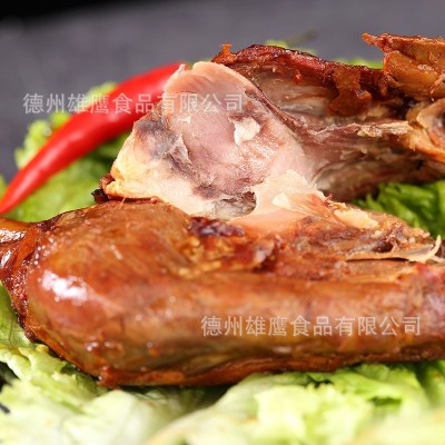 雄鹰150克酱卤香辣麻辣大鸭腿卤味鸭边腿肉类零食休闲食品批发箱图4