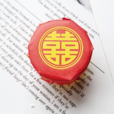 花蕊厂家直供28g喜蜜90后婚庆创意婚礼用品蜂蜜成品瓶装图5
