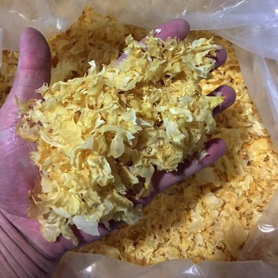 银耳花干货大花雪耳碎片散装批发 银耳叶片白木耳粉图2