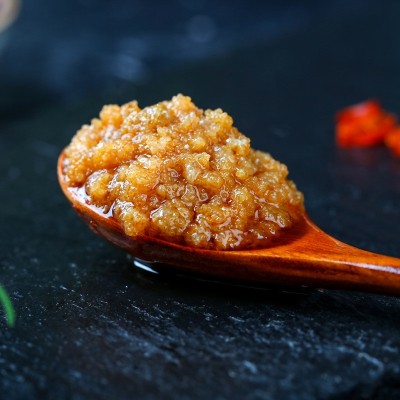 厂家直销油浸蟹黄鱼子酱下饭拌饭调味酱寿司料理海鲜作料100g/罐图3