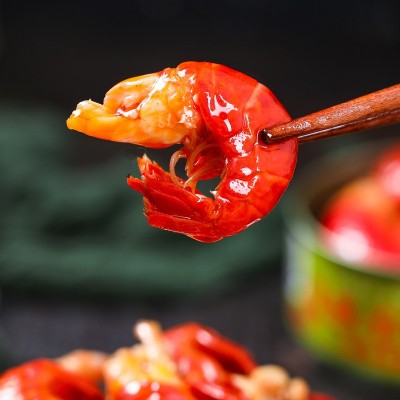1麻辣即食龙虾尾常温储存装100g熟食小龙虾尾可调口味蒜泥味图4
