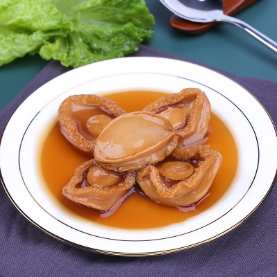 红烧大鲍鱼罐头加热开盖即食佛跳墙开罐即食水产海鲜出口专供直销