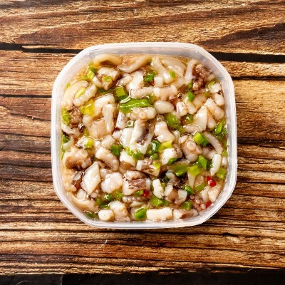 冷冻即食芥末章鱼日式料理寿司食材章鱼足海产零食八爪鱼一件代发图3