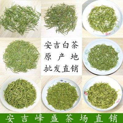 屹峰安吉白茶绿茶茶叶2022新茶 特级高山明前茶250克散茶批发好茶