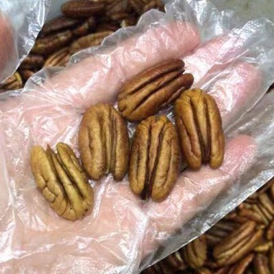美国碧根果散装奶油味碧根果核桃仁烘焙整箱10斤直批原料长寿果图4