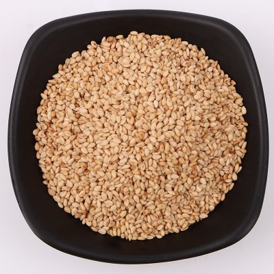 厂家低温烘焙炒熟白芝麻五谷杂粮磨粉原料瓶装熟白芝麻200g图5