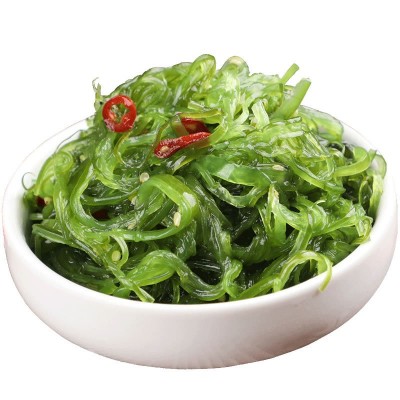 网红即食海草海藻沙律寿司食材新鲜海藻沙拉酸甜海带丝180克3袋装图5