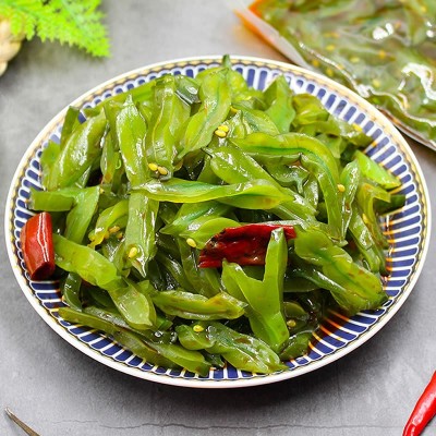 开袋即食裙带菜梗段香辣海白菜滑嫩新鲜裙带菜下饭小菜200g包装图4