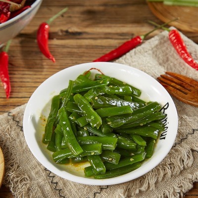大连新鲜梗段海带根茎裙带菜海藻麻辣梗条100g/袋即食下饭海白菜