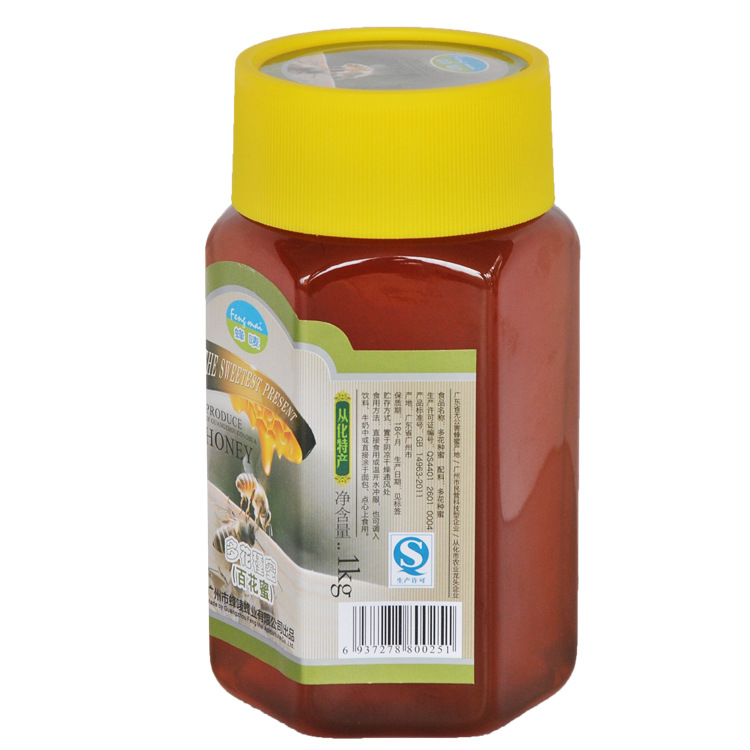 1000g百花蜜 侧面