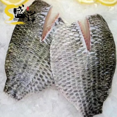 罗非鱼 带皮鲷鱼片10kg/箱 火锅无骨无刺海鲜烤鱼 冷冻鱼柳批发图3
