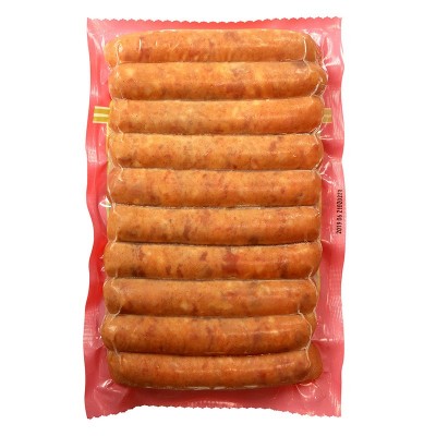 三统万福香肠厂家批发 大肉肠台式烤肠700g10只装 烧烤食材批发图5