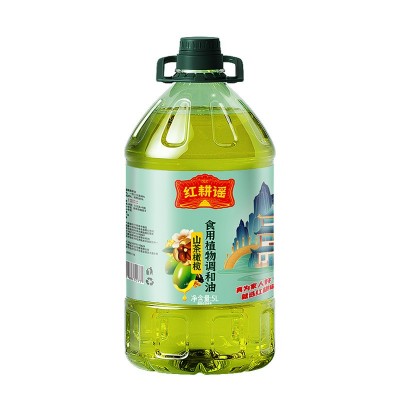 红耕谣山茶橄榄食用油5L压榨调和油植物油粮油家用油批发一件代发图5
