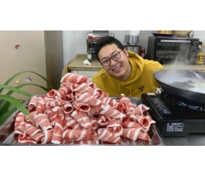 肥牛吃到饱，230买7斤牛肉做“肥牛火锅”只吃牛肉不吃菜，痛快