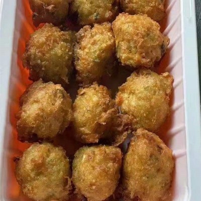烧汤素丸子油炸萝卜丸子开店适用餐饮产品半成品加热即可丸子汤图3