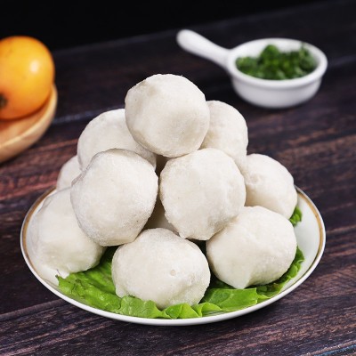 厂家直供蔚源鳗鱼丸500g火锅关东煮速冻鱼丸福州特产鱼丸厂家批发图3